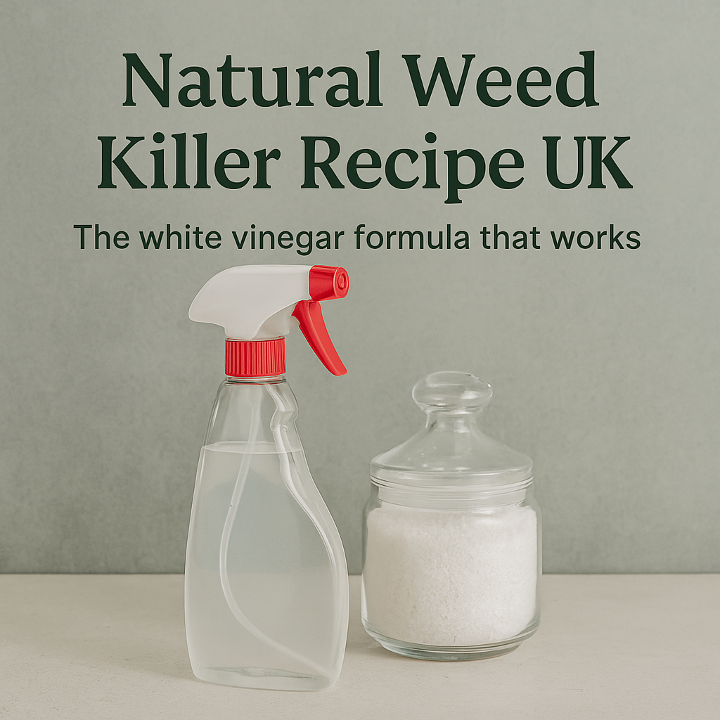 Natural Weed Killer Formula UK: The White Vinegar Recipe That Works ...