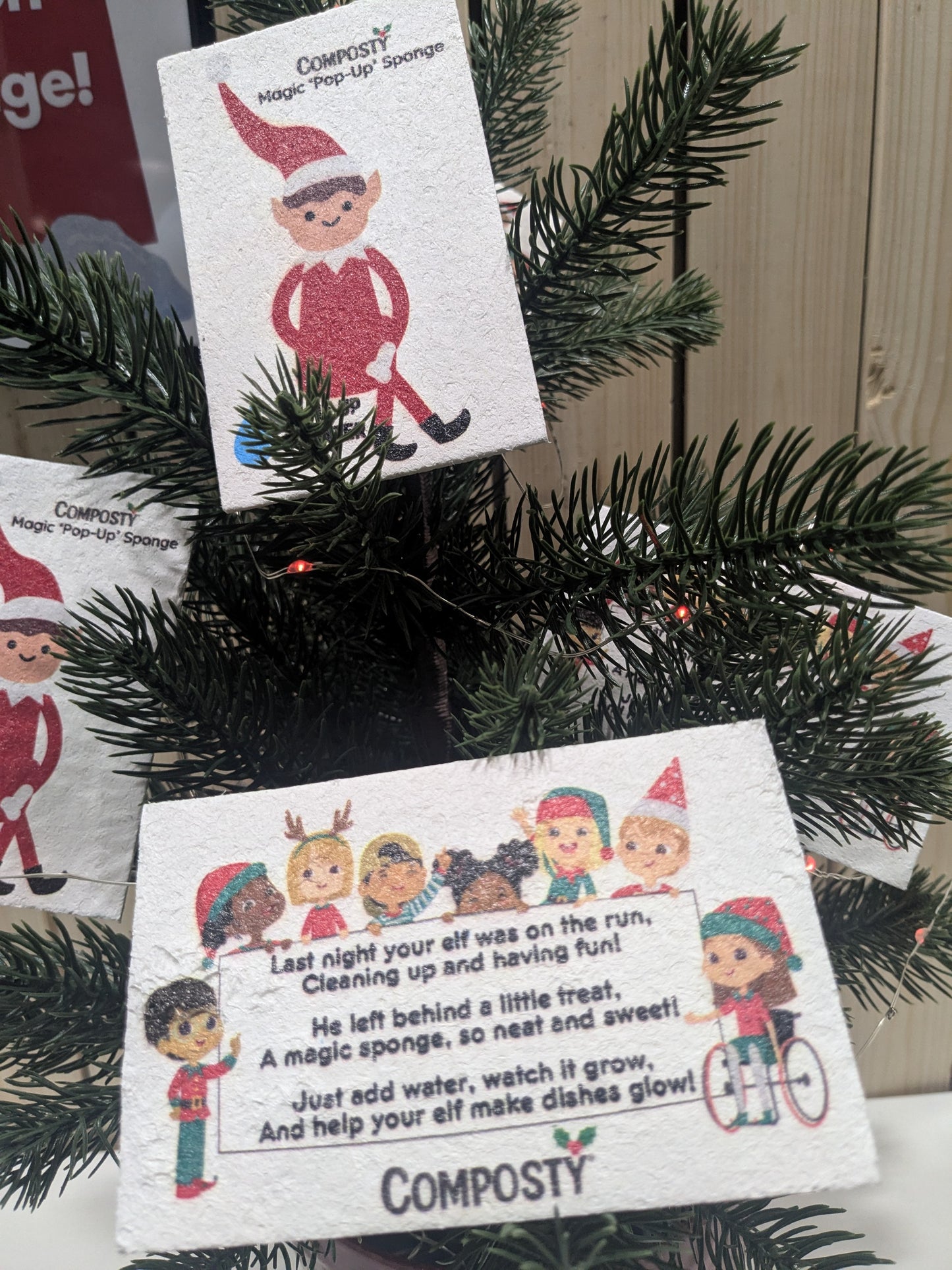 Christmas Elf Magic 'Pop-Up' Sponge!