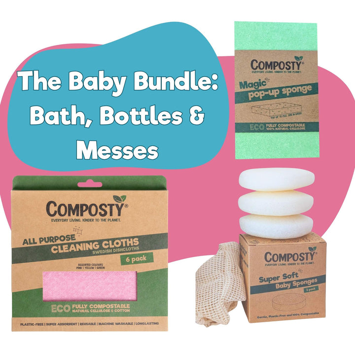 The Better Bundle for Babies: Bath, Bottles & Messes
