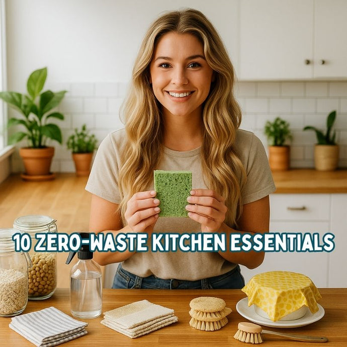 10 Zero-Waste Kitchen Essentials for Plastic-Free Cleaning (2025 Guide)