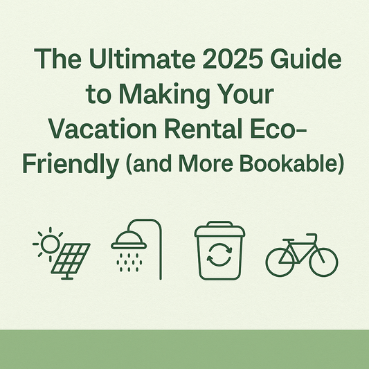 The Ultimate 2025 Guide to Making Your Holiday Rental Eco-Friendly (and More Bookable)