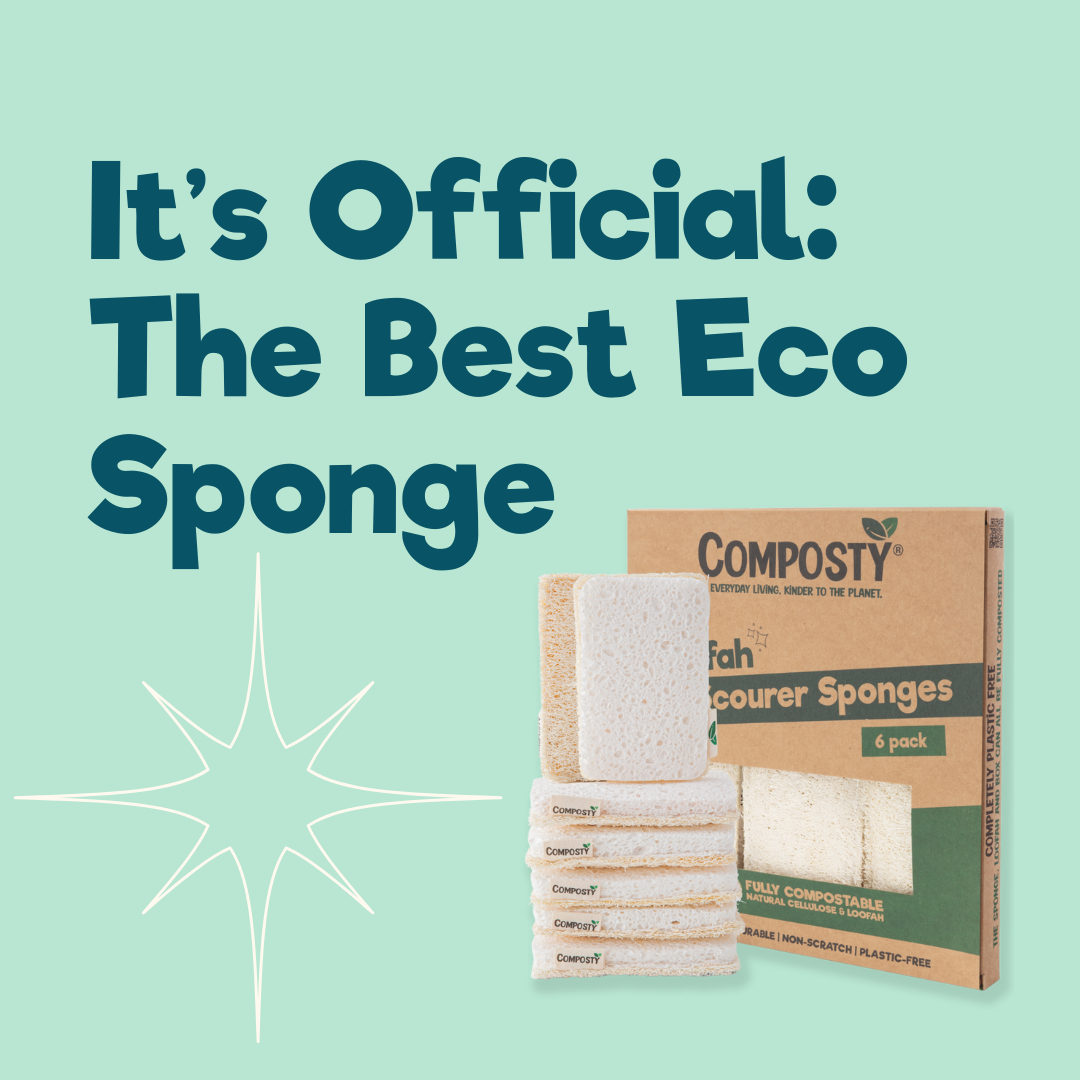What’s the Best Eco Sponge in the UK? Here’s Why Composty Comes Out on Top