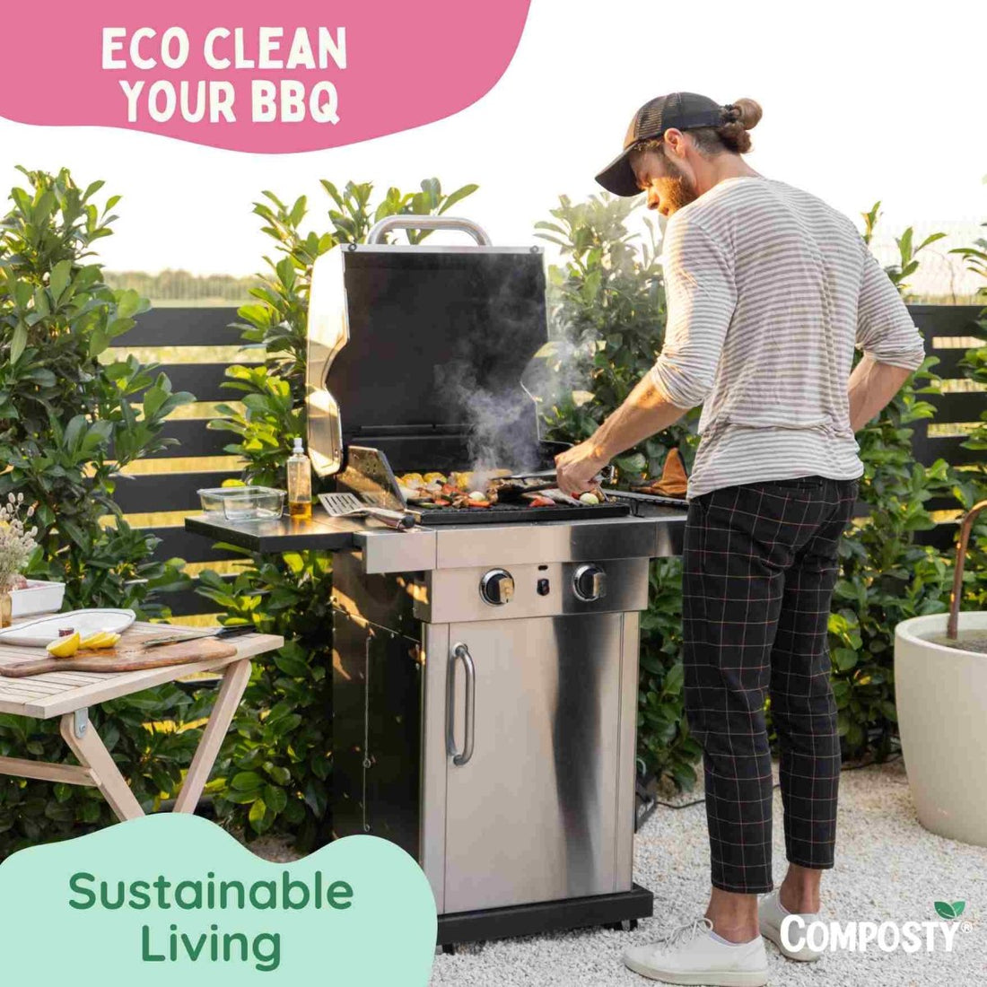 Eco-Friendly BBQ Grill Cleaning: Keep Your Barbecue and the Environment Sparkling! - Composty