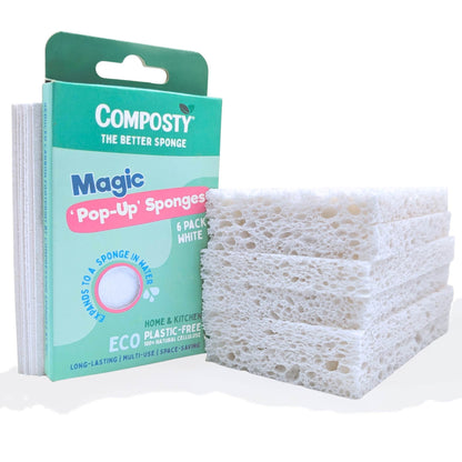Magic ‘Pop-Up’ Eco Sponges