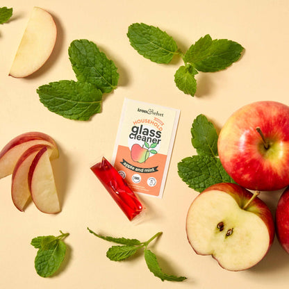 Iron & Velvet Glass & Mirror Cleaner Refill — Apple & Mint