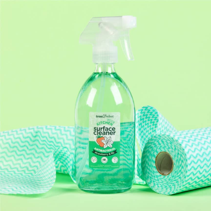 Iron & Velvet Glass & Mirror Cleaner Refill — Apple & Mint