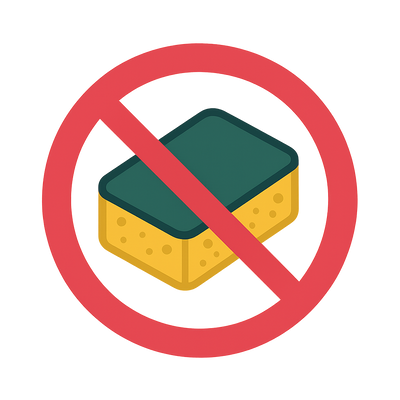 no microplastic sponges