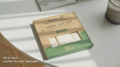 Loofah Scourer Eco Sponges