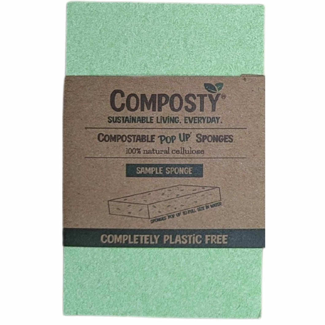 Composty® | Magic 'Pop-Up' Sponges | Single Sponge - Composty
